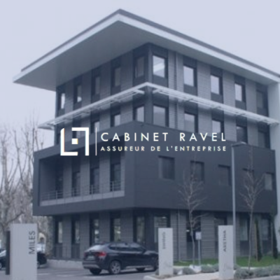 Visuel représentant le logo du cabinet d'assurance Ravel situé à Vienne (38)