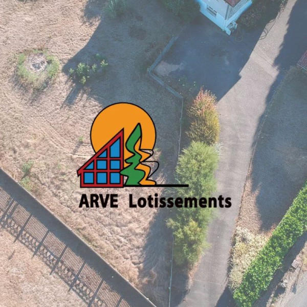 Visuel illustrant l'entreprise ARVE Lotissement et son logo
