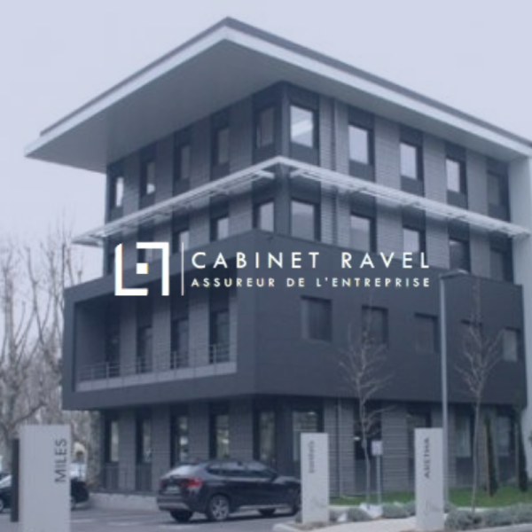 Visuel représentant le logo du cabinet d'assurance Ravel situé à Vienne (38)