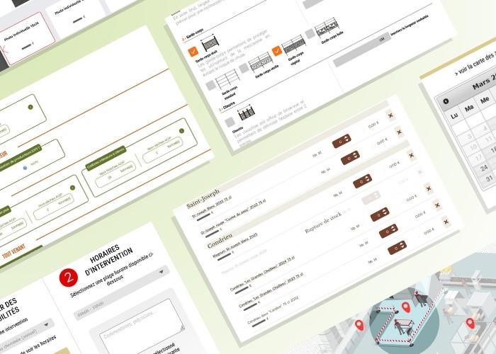 exemples de sites avec fonctionnalités avancées