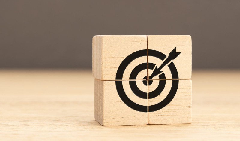 Cible représentant un objectif