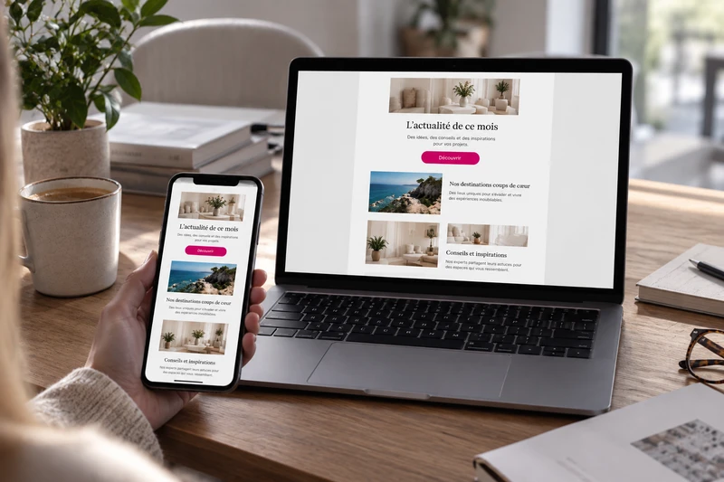 campagne emailing réalisée par Imagine Développement