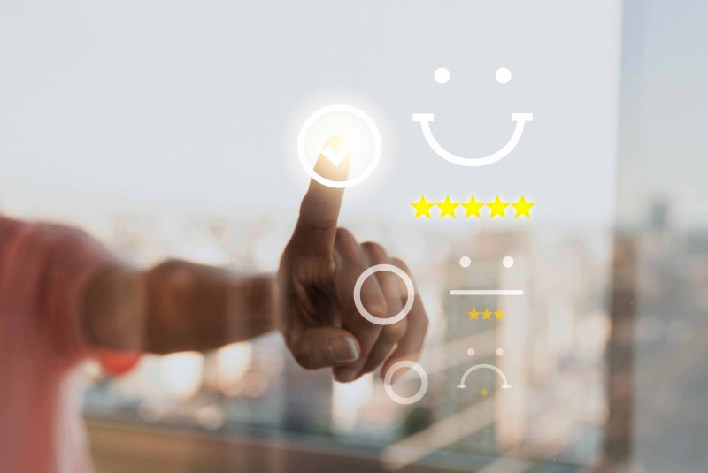 Gestion des avis clients sur un site internet illustration 